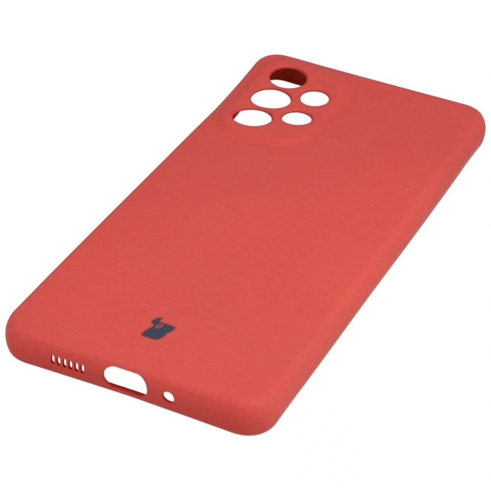 Bizon Case Silikon Samsung Galaxy A73 5G dunkelrosa - 2