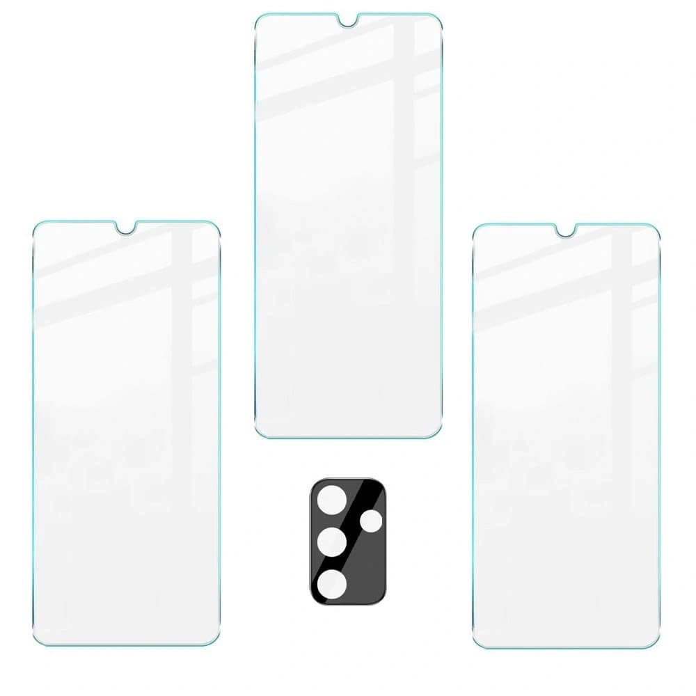 Bizon Glass Clear 3x sticlă întărită + sticlă de lentilă Samsung Galaxy M13 / M23 5G - 5