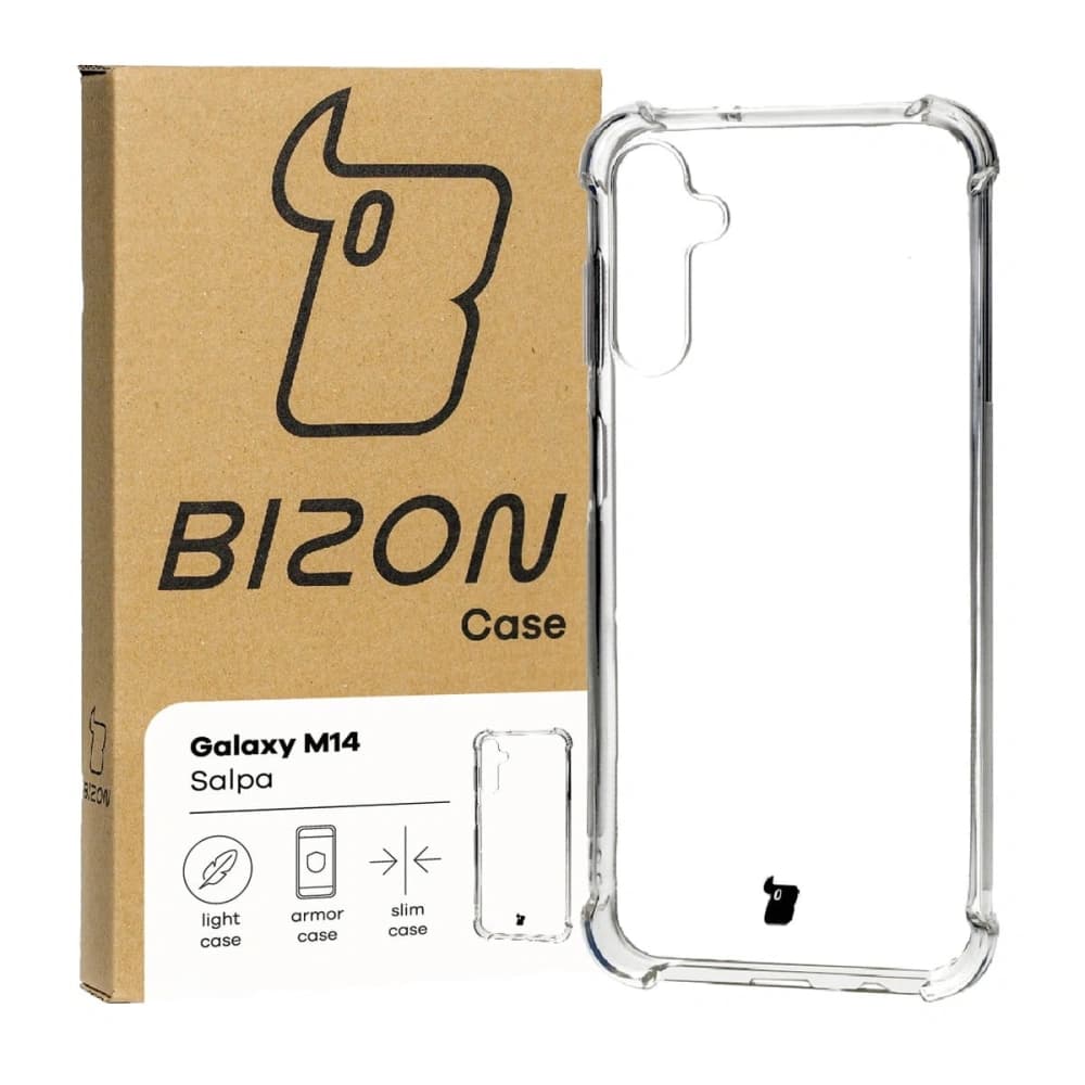 Bizon Case Salpa Samsung Galaxy M14 5G transparent