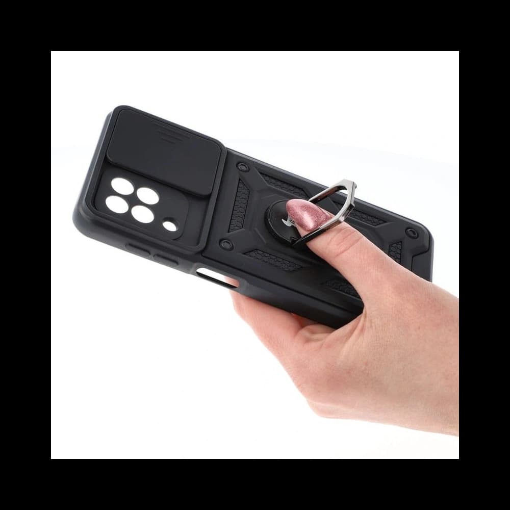 Bizon Case CamShield Ring Samsung Galaxy A22 4G / M22 negru - 6