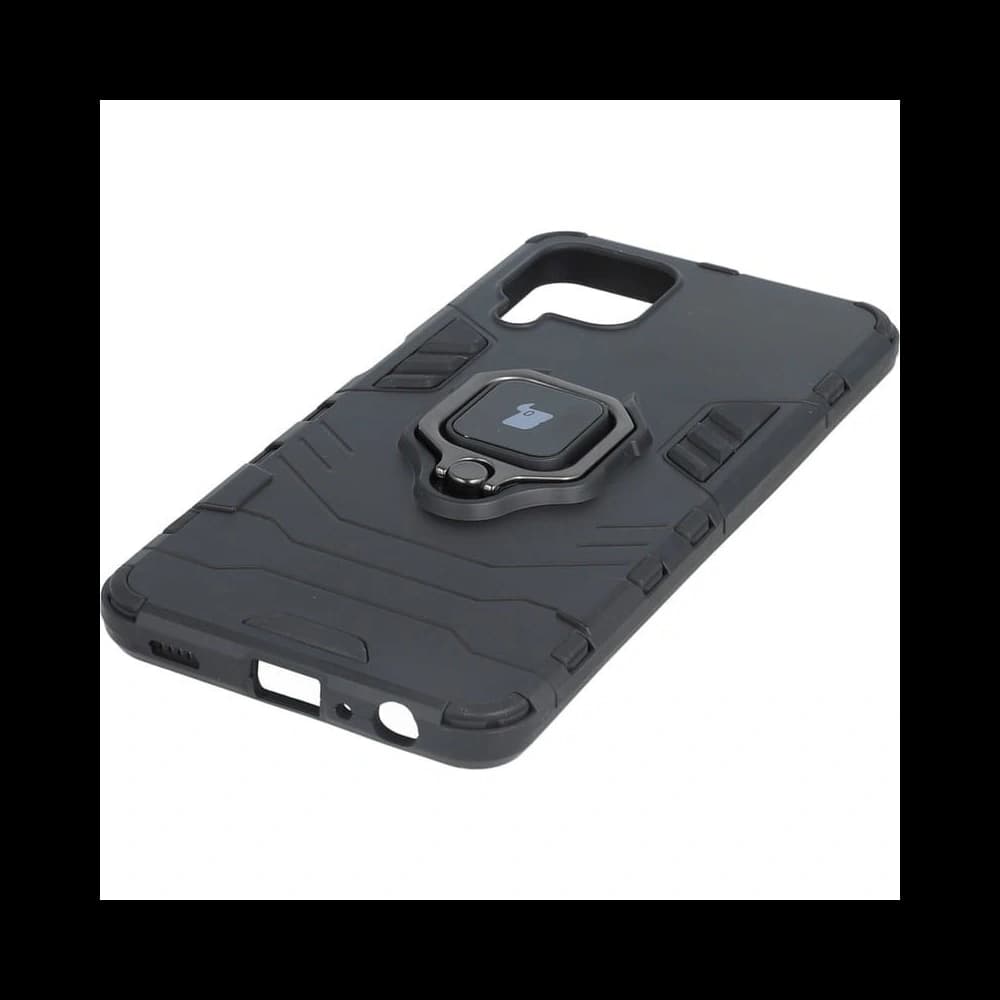 Bizon Caz Armură Inel Samsung Galaxy A22 4G / M22 negru - 4