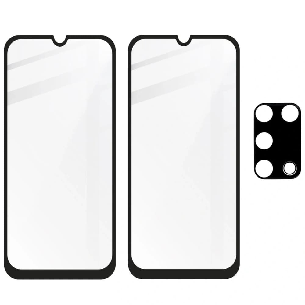 Bizon Glass Edge 2x edzett üveg + lencsevédő Samsung Galaxy M31 fekete - 5