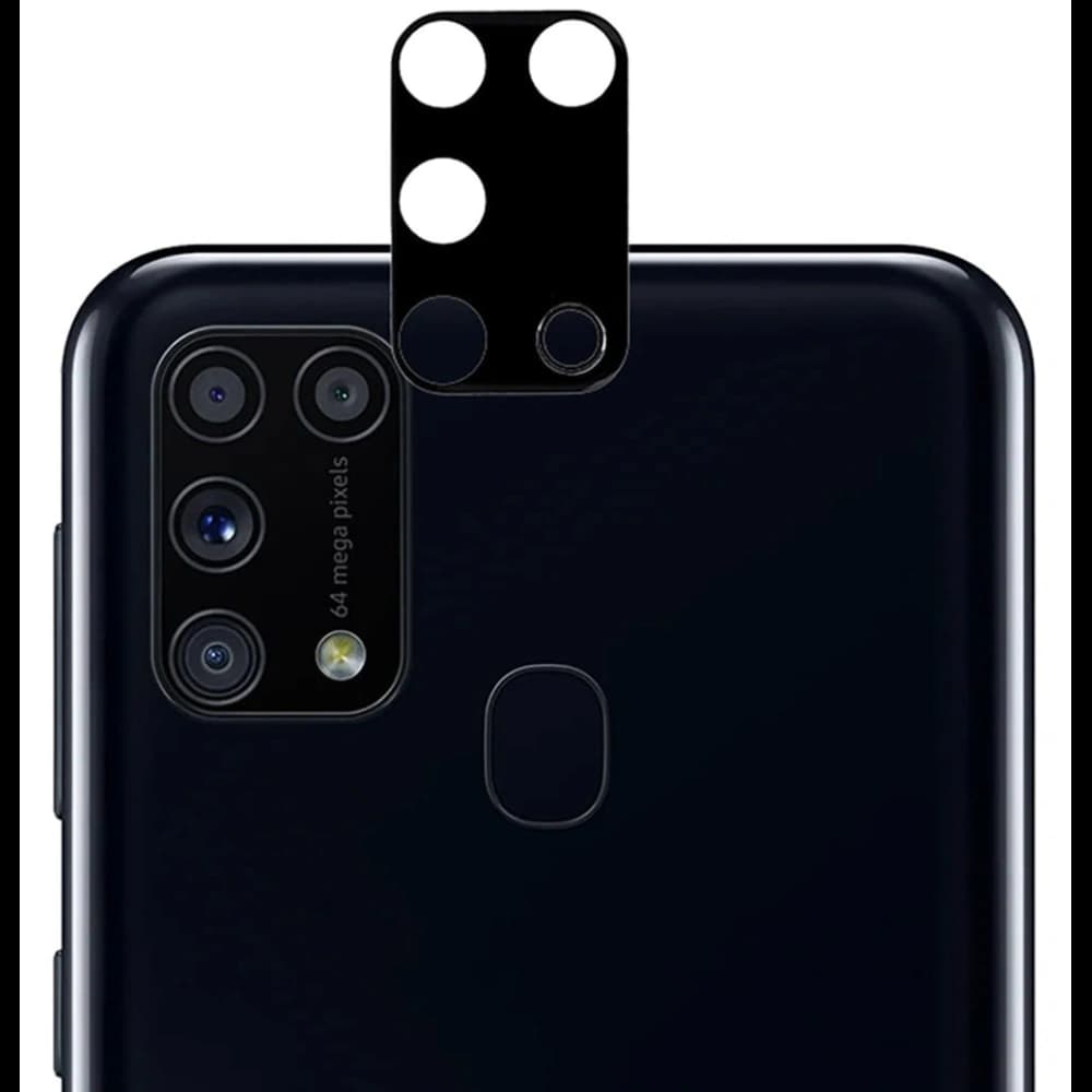 Bizon Glass Edge 2x edzett üveg + lencsevédő Samsung Galaxy M31 fekete - 6