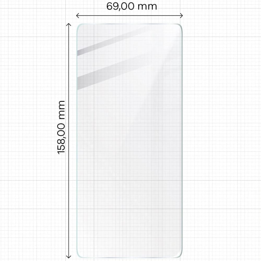 Bizon Glass Clear sticlă securizată - 3 buc. + sticlă lentilă Samsung Galaxy M52 - 2
