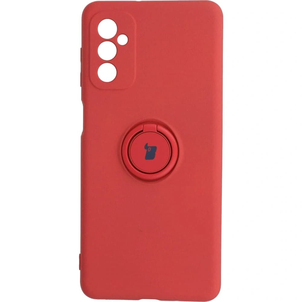 Bizon Case Silicone Ring Samsung Galaxy M52 dark pink