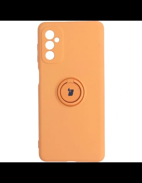 Bizon Case inel din silicon Samsung Galaxy M52 portocaliu