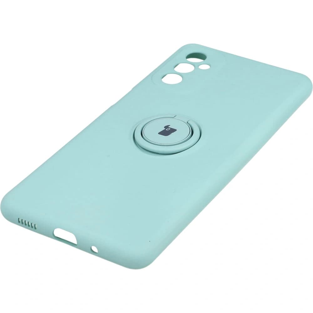Bizon Case Inel din Silicon Samsung Galaxy M52 turcoaz - 2
