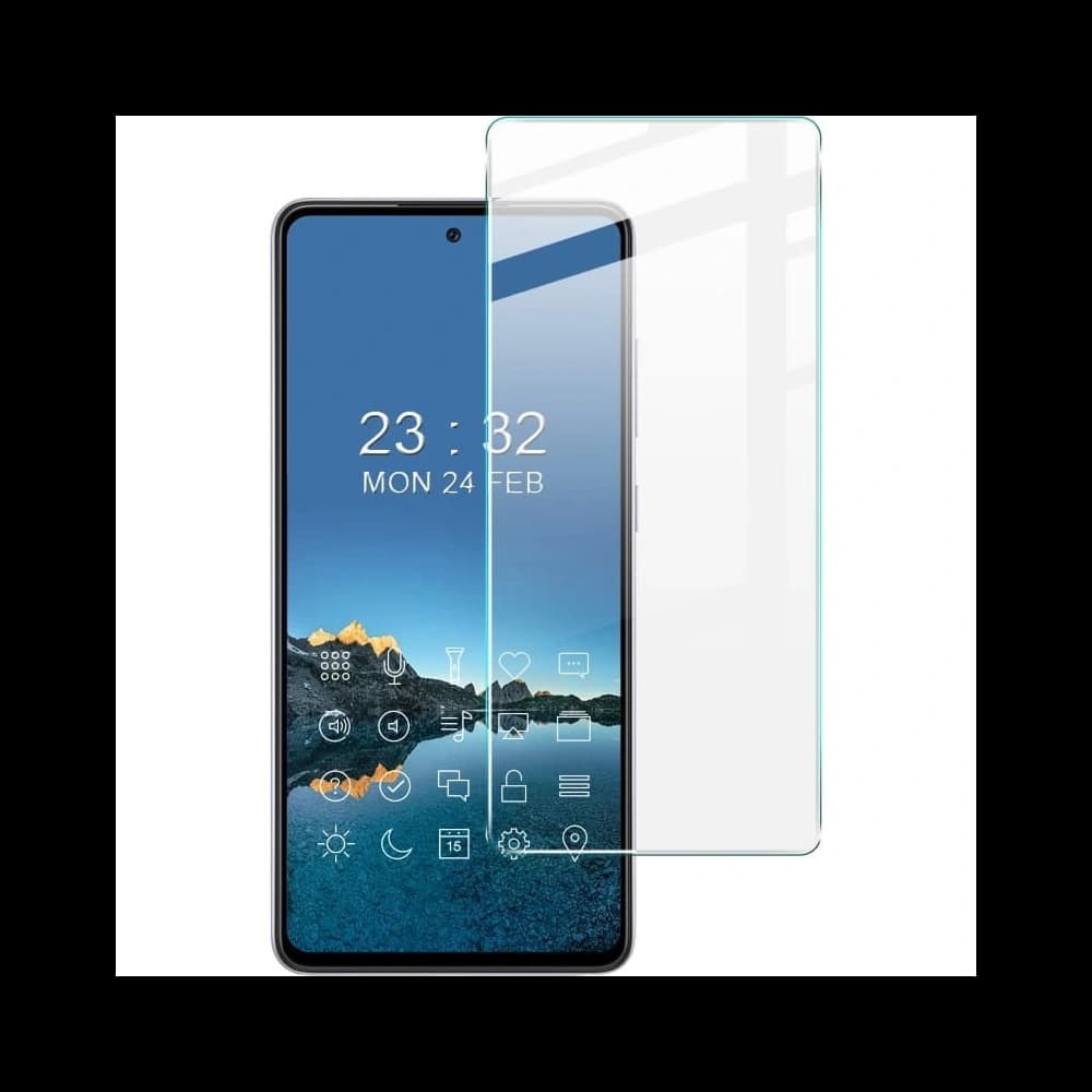 Tvrdé sklo Bizon Glass Clear - 3 ks + objektiv Samsung Galaxy M53 5G - 8