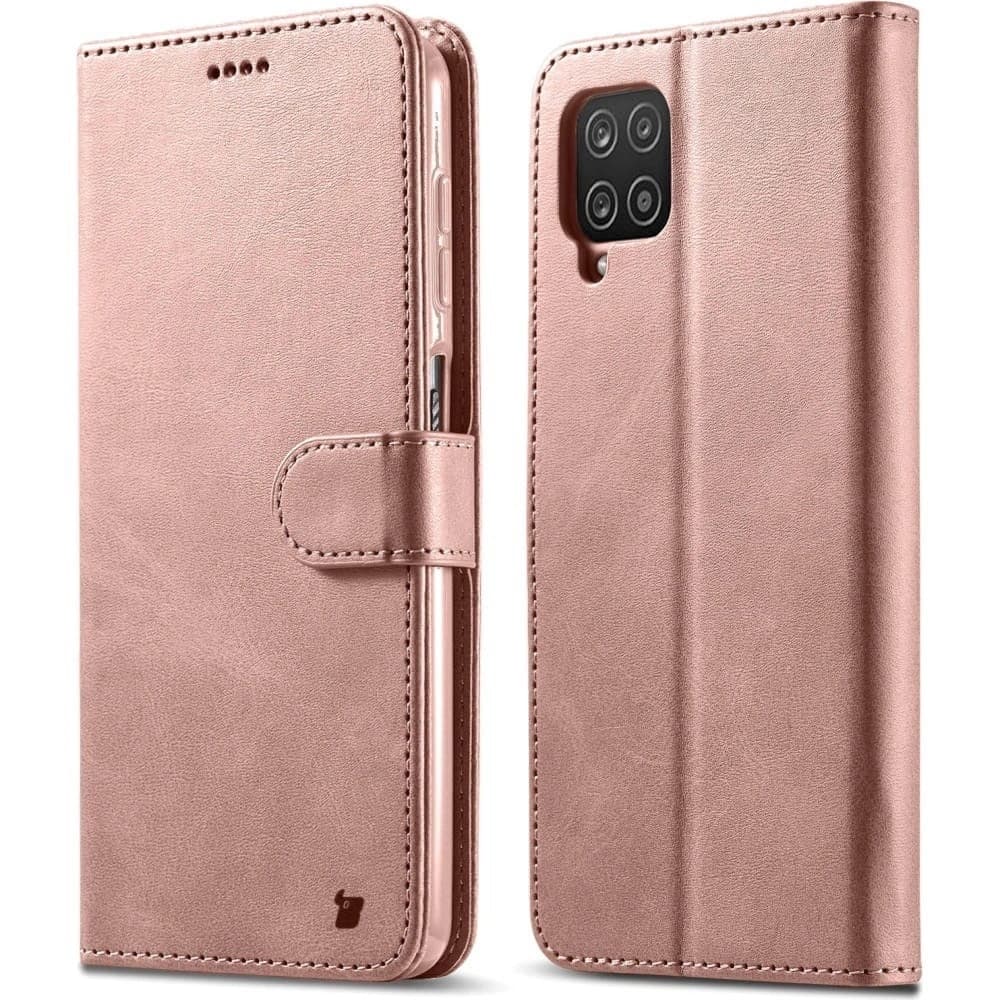 Bizon Case Wallet Samsung Galaxy M53 5G hellrosa