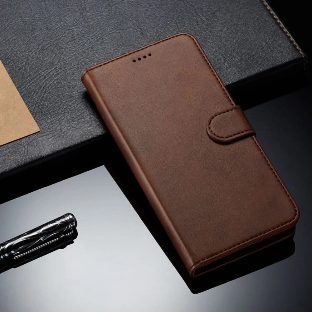 Etui Bizon Case Wallet do Galaxy S10e, brązowe - 6