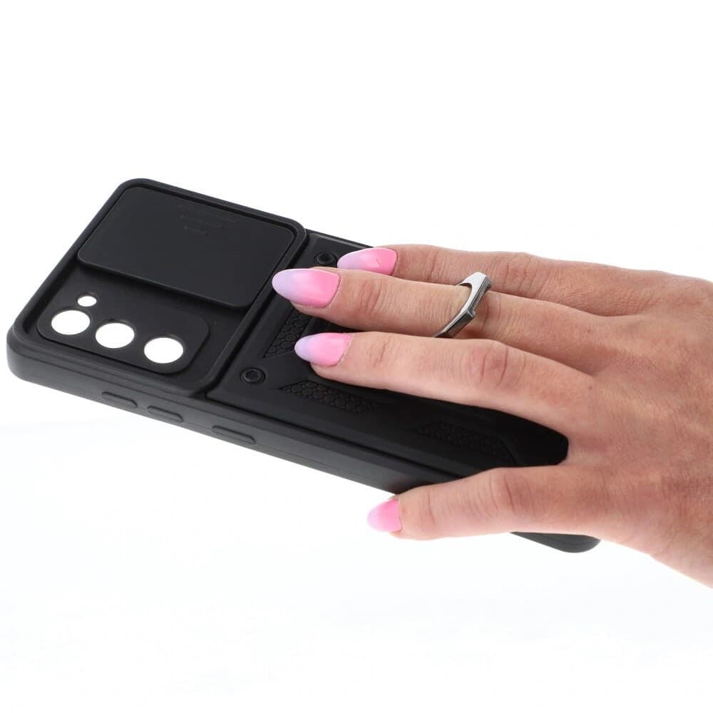 Bizon Case CamShield Ring Samsung Galaxy S20 FE fekete - 5