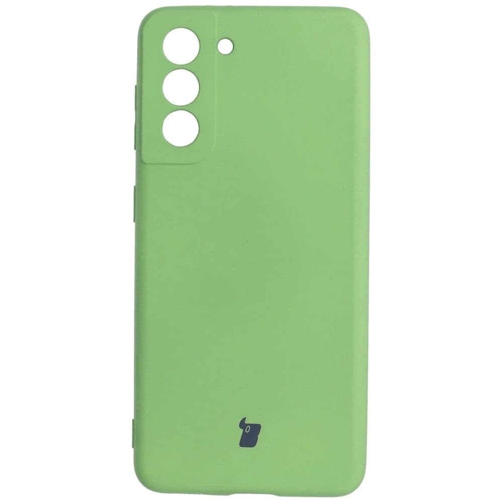 Bizon Case Silikon Samsung Galaxy S21 hellgrün