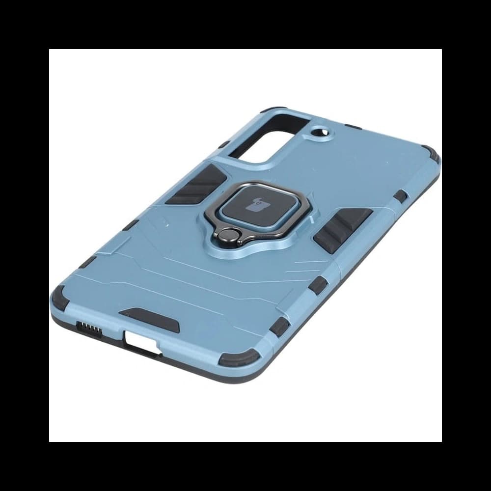 Bizon Case Armor Ring Samsung Galaxy S21 FE kék - 4