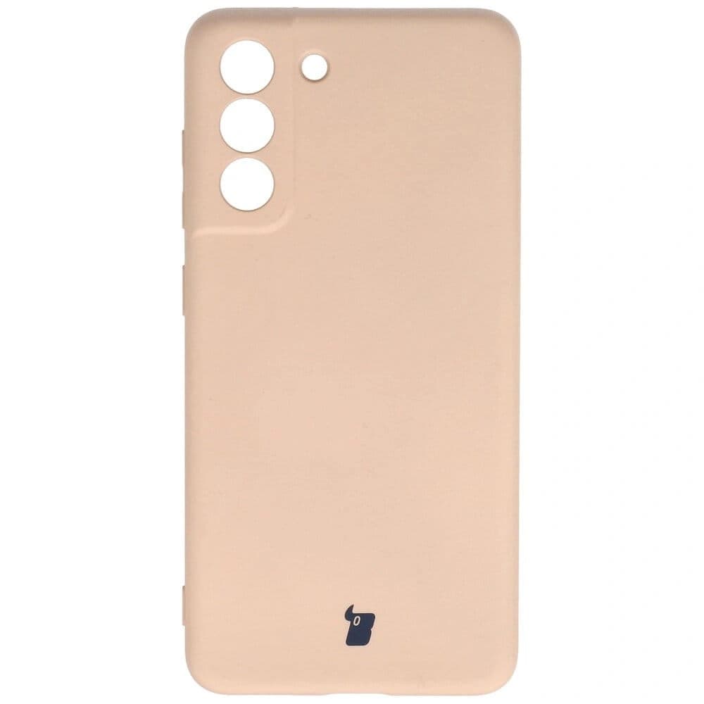 Etui Bizon Case Silicone do Samsung Galaxy S21 FE světle růžové