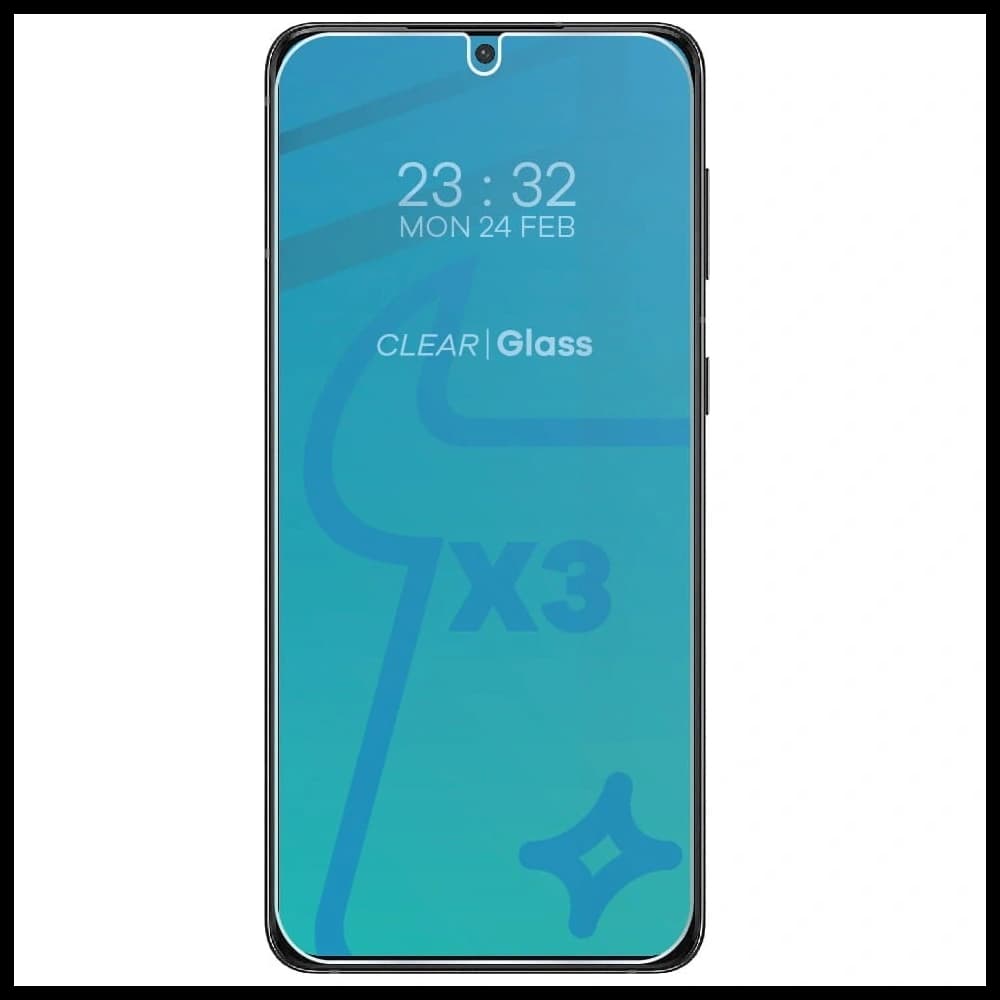 Bizon Glass Clear tempered glass - 3 pcs. + lens glass Samsung Galaxy S21 Plus 5G - 3