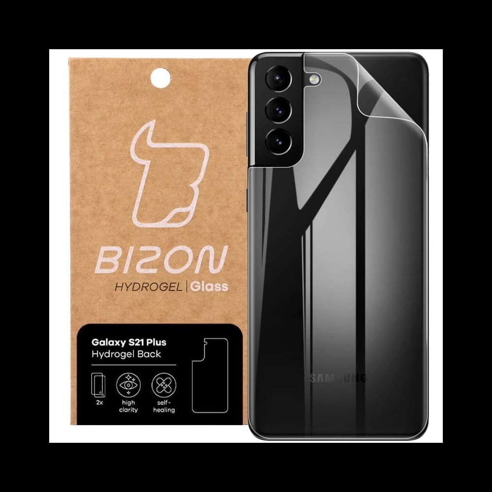 Folia hydrożelowa na tył Bizon Glass Hydrogel, Galaxy S21 Plus, 2 sztuki