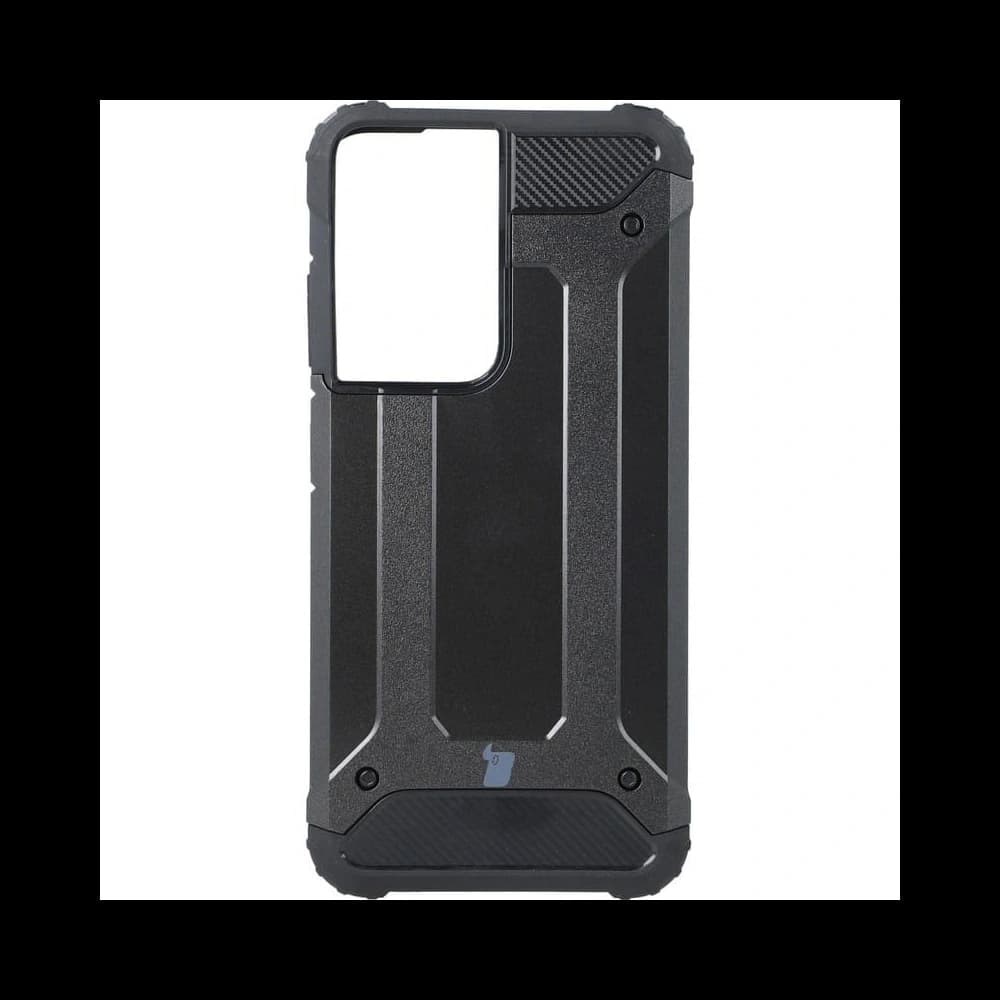 Etui Bizon Case KingKong Armor do Galaxy S21 Ultra, czarne