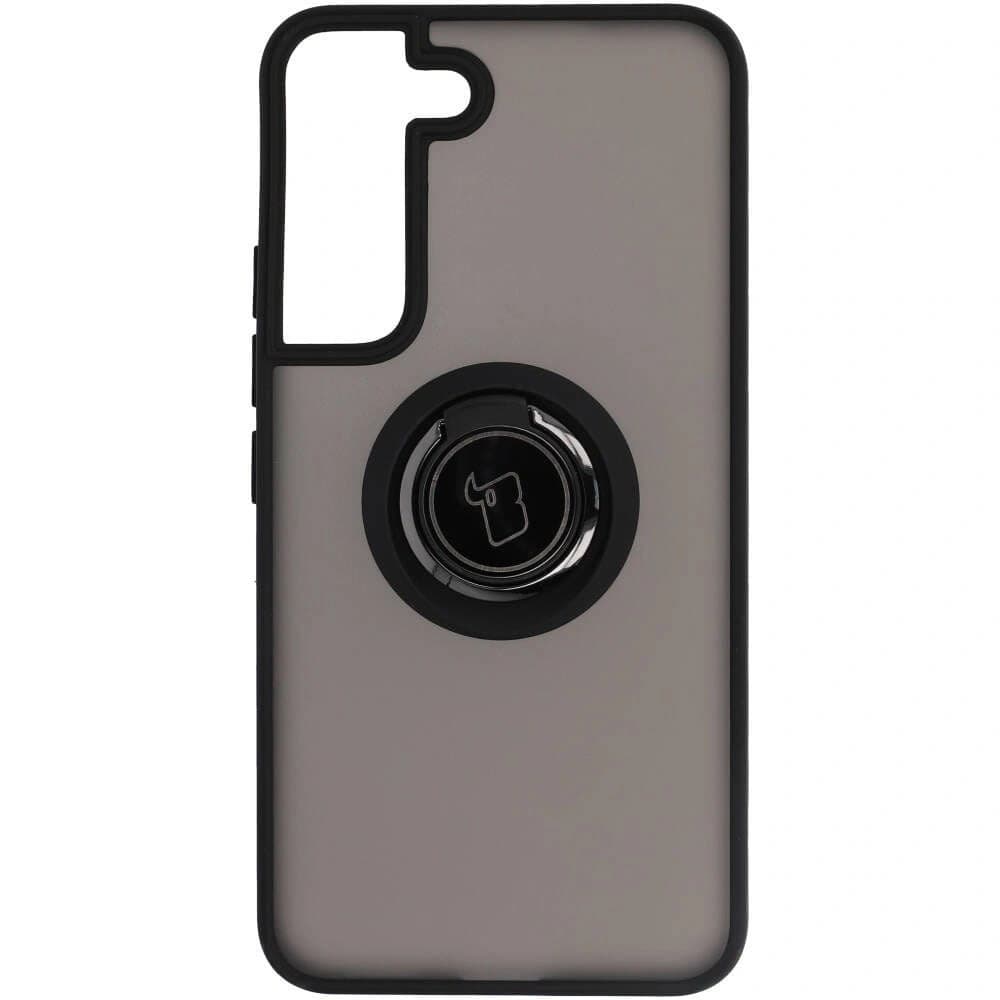 Bizon Case Hybrid Ring Samsung Galaxy S22 smoky with a black frame - 2