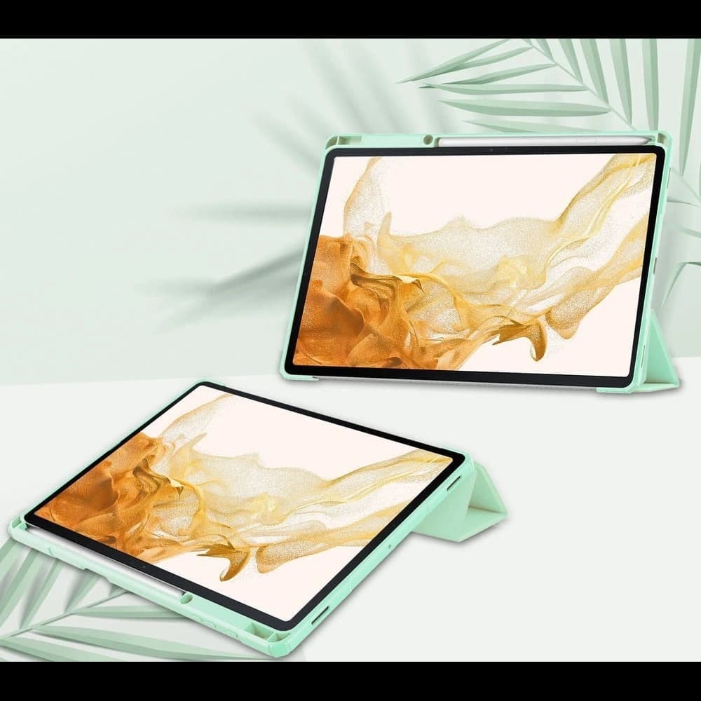 Caz Bizon Tab Clear Matt Samsung Galaxy Tab S8 Plus / S7 Plus / S7 FE mint - 2