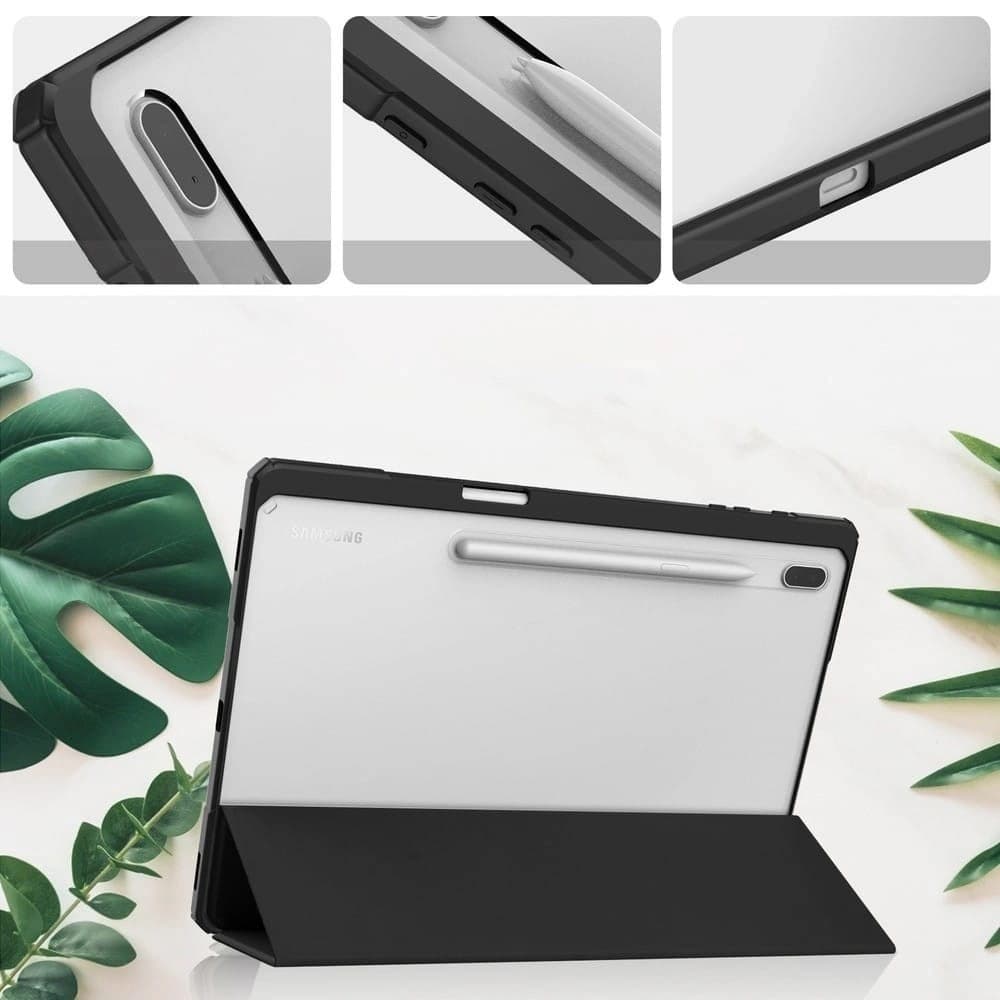 Bizon Case Tab Clear Matt Samsung Galaxy Tab S8 Plus / S7 Plus / S7 FE negru - 3