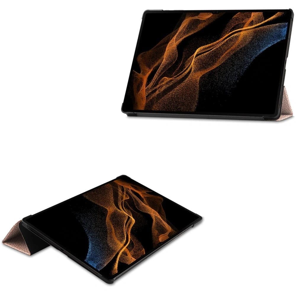 Bizon Case Tab Croc Samsung Galaxy Tab S8 Ultra rose gold - 2