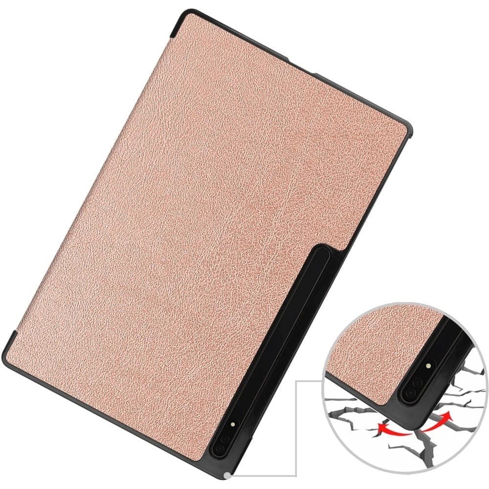 Bizon Case Tab Croc Samsung Galaxy Tab S8 Ultra rose gold - 3