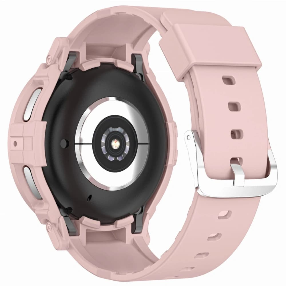 Bizon Strap + Case Watch Action Pro Samsung Galaxy Watch 5 Pro 45 mm light pink - 3