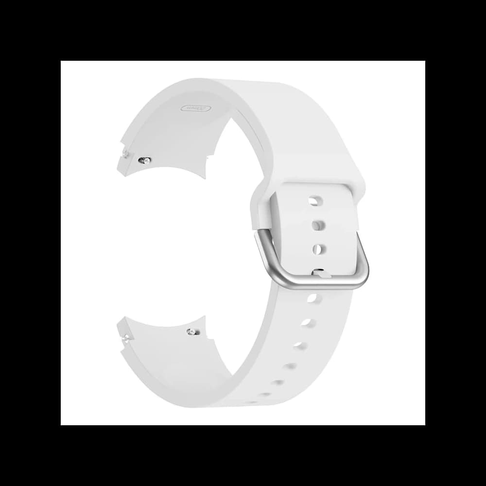 Bizon Strap Watch Silicon Samsung Galaxy Watch 20 mm alb - 3