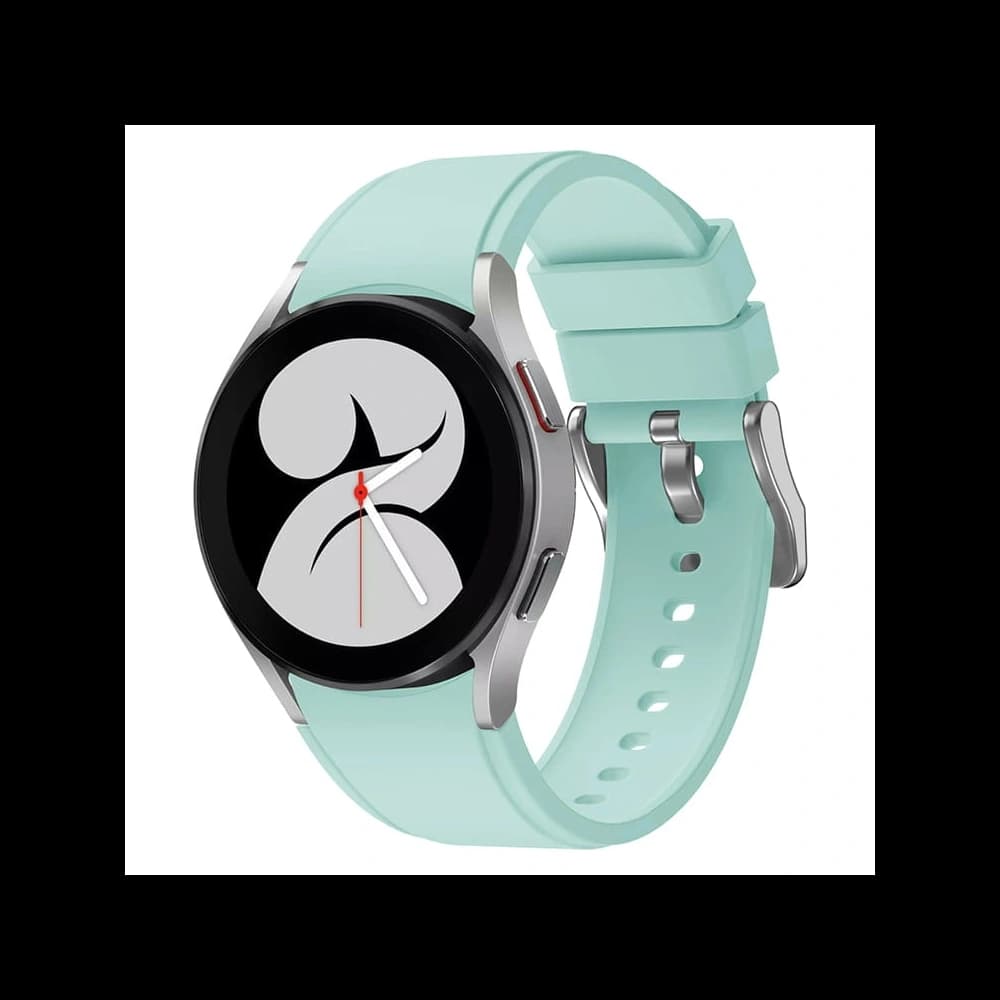 Bizon Strap Watch Silicone Pro Samsung Galaxy Watch 20 mm turquoise