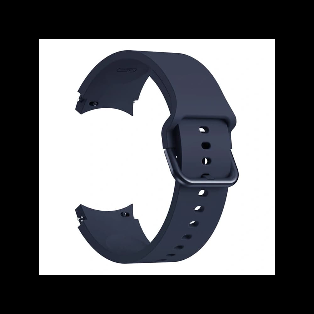 Bizon Strap Watch Silicone Samsung Galaxy Watch 20 mm navy blue - 3