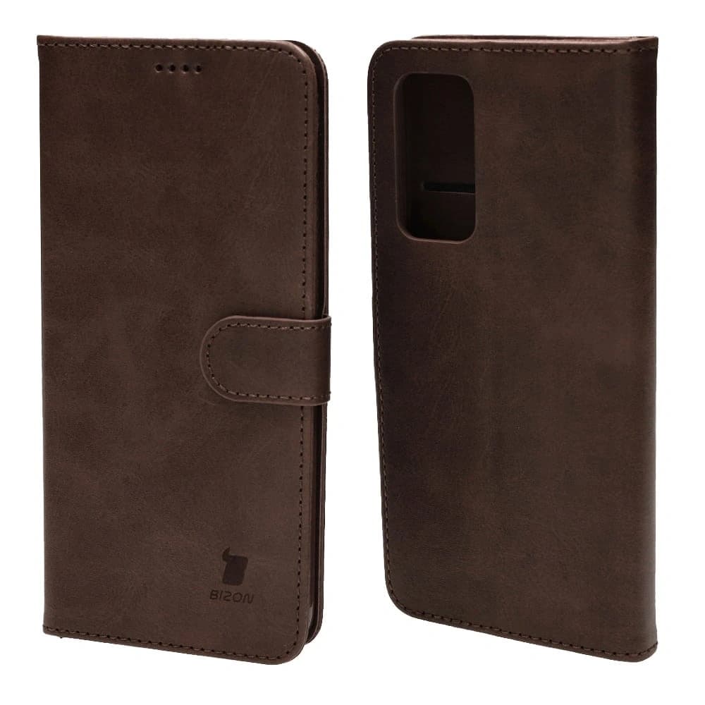 Bizon Case Wallet Xiaomi 12 Lite dark brown