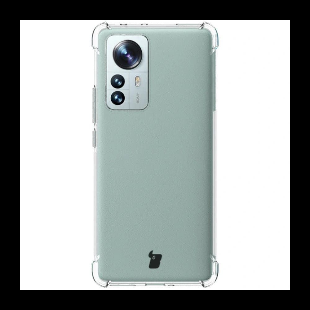Bizon Case Clear Pack tok + 2x kijelzőfólia + lencsevédő Xiaomi 12 Pro átlátszó - 2
