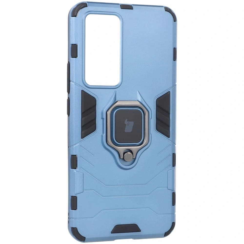 Bizon Case Armor Ring Xiaomi 12T albastru - 2