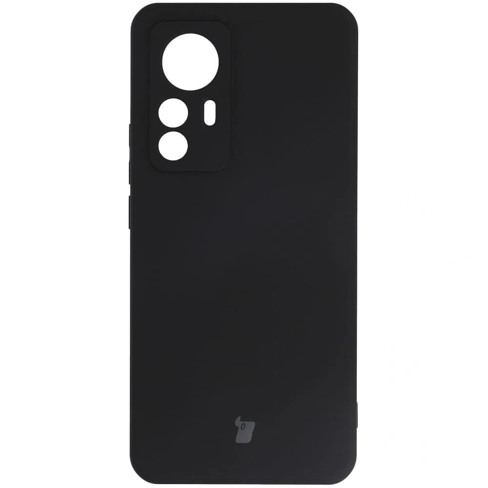 Caz de silicon Bizon Xiaomi 12T negru