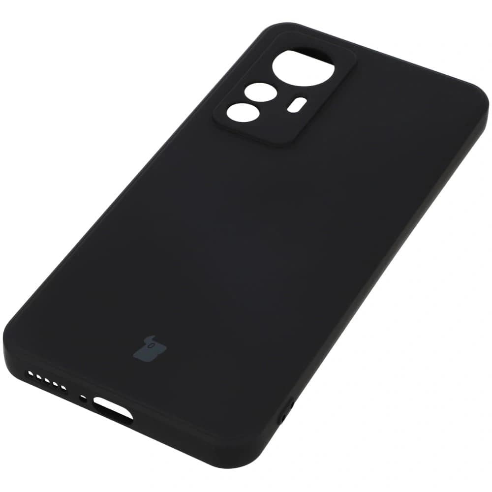 Caz de silicon Bizon Xiaomi 12T negru - 2