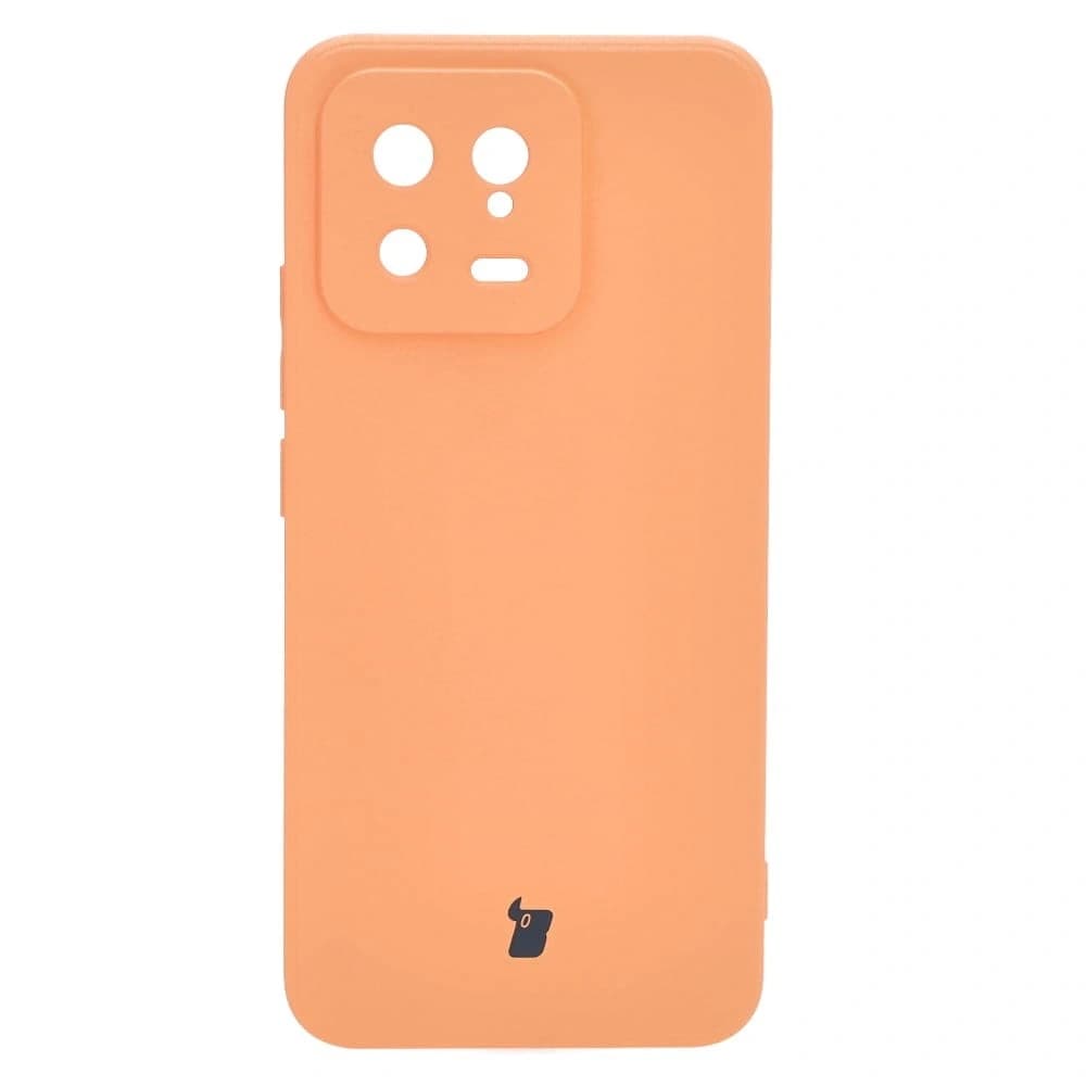 Bizon Case Silicone Sq Xiaomi 13 portocalie