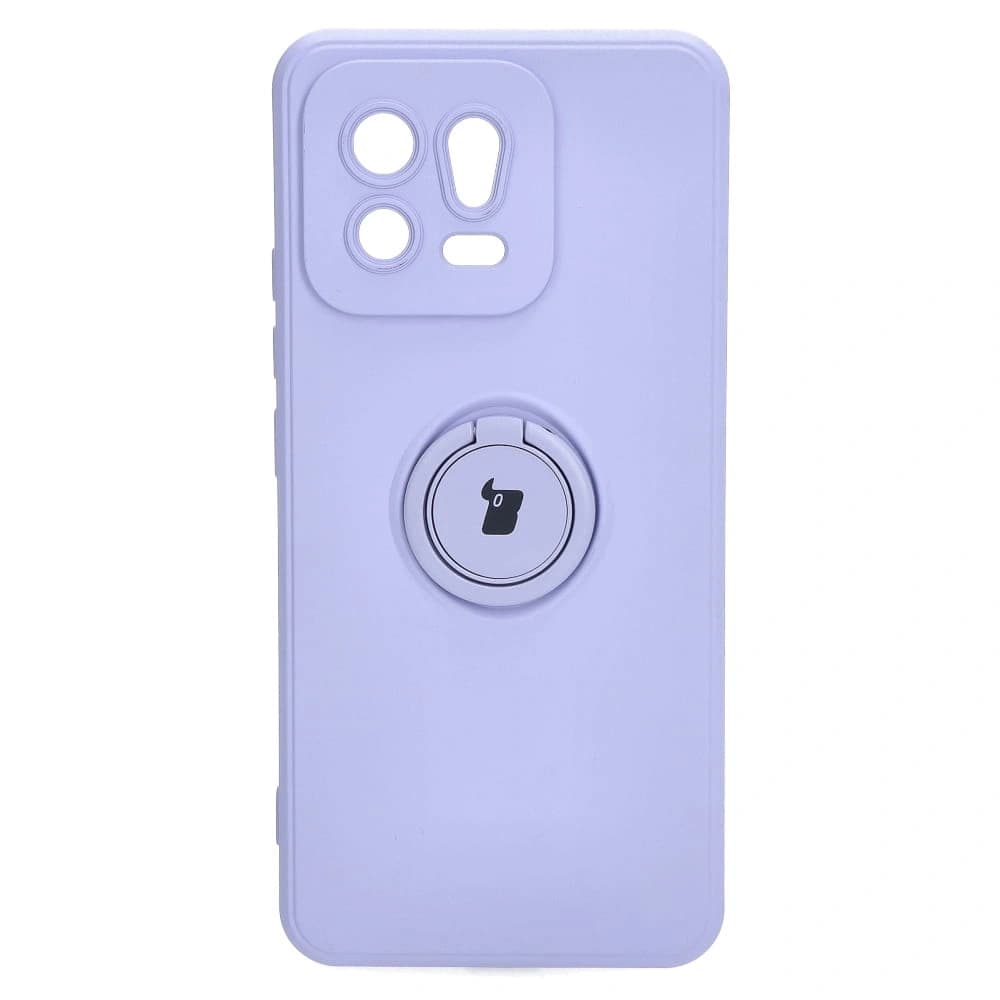 Bizon Case Silicone Ring Sq Xiaomi 13 violet deschis
