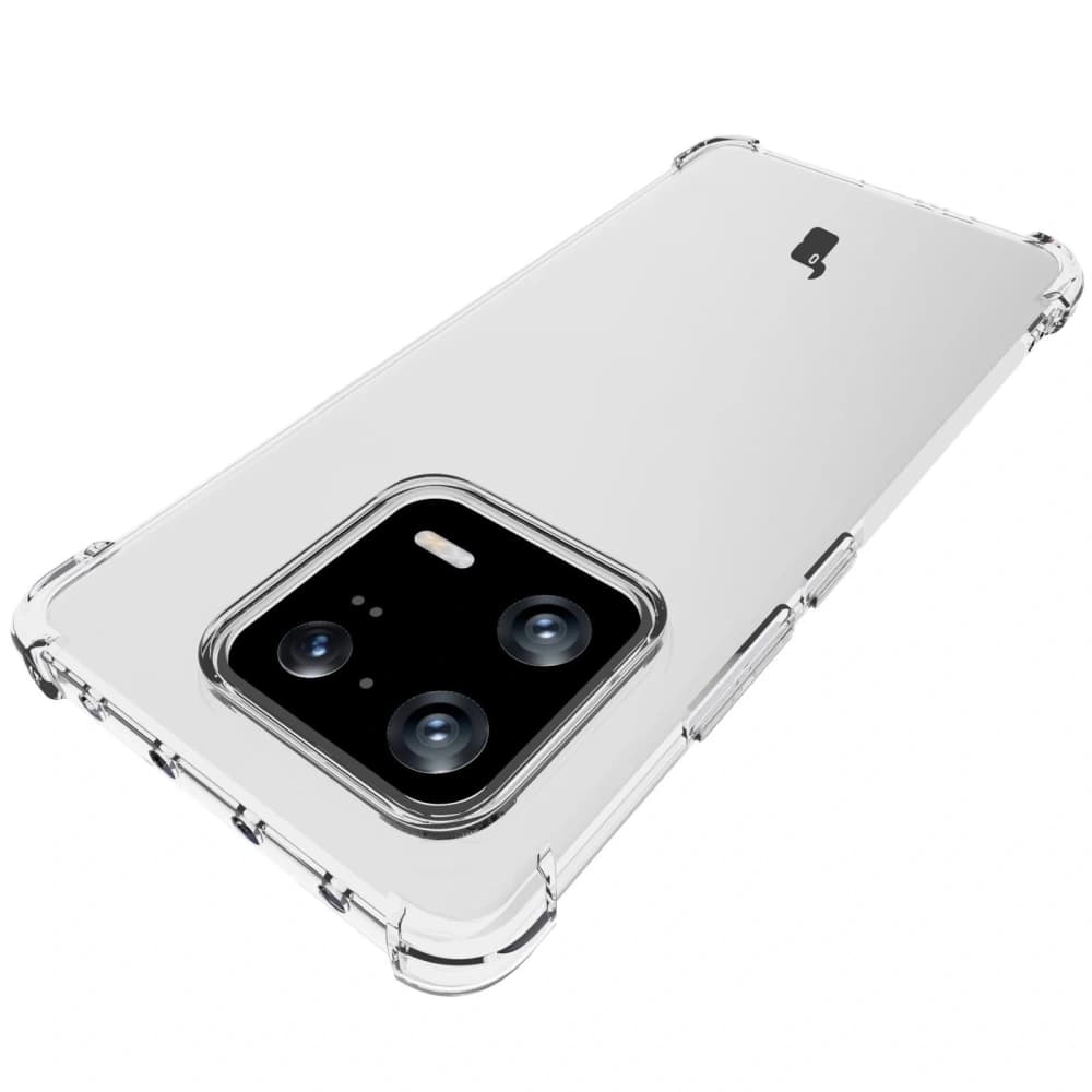 Bizon Case Clear Pack case + 2x screen film + lens protector Xiaomi 13 Pro clear - 6