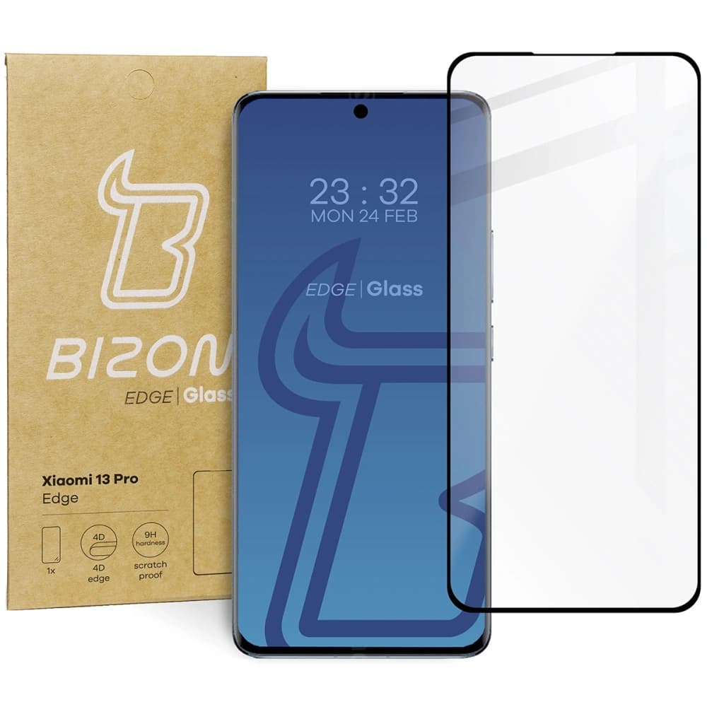 Bizon Glass Edge Xiaomi 13 Pro black