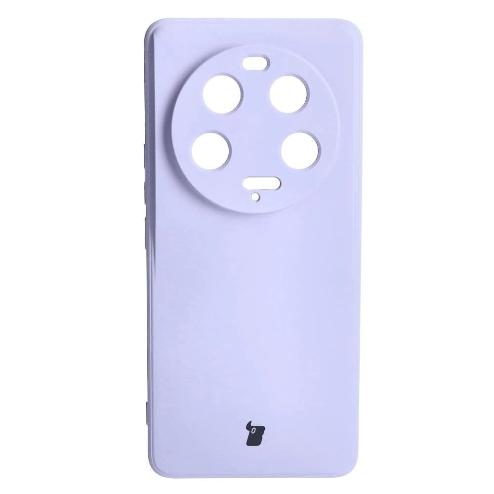 Etui Bizon Case Silicone Sq do Xiaomi 13 Ultra jasnofialové - 2