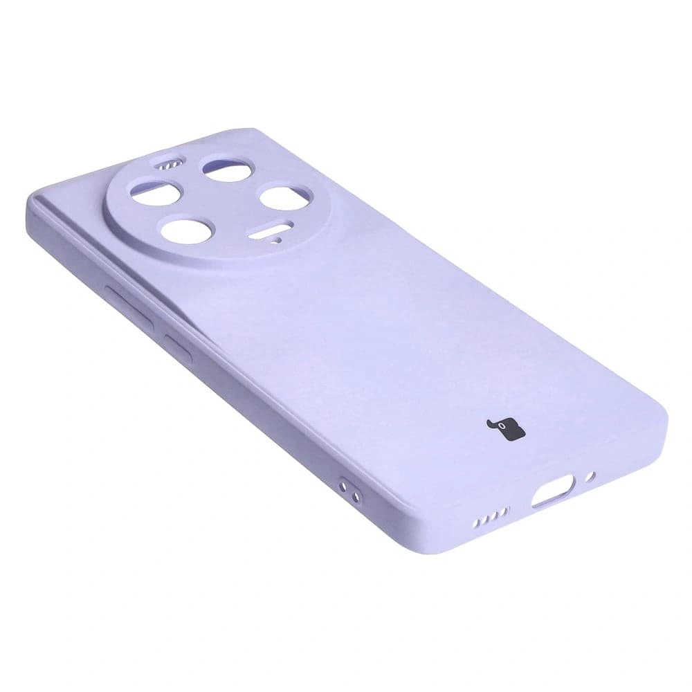 Etui Bizon Case Silicone Sq do Xiaomi 13 Ultra jasnofialové - 4