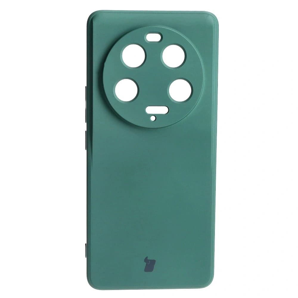 Caz de silicon Bizon Sq Xiaomi 13 Ultra verde închis - 2