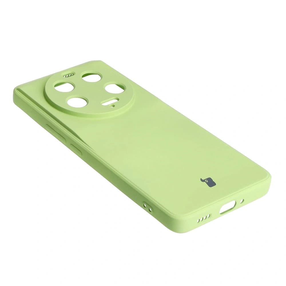 Bizon Case Silicon Sq Xiaomi 13 Ultra verde deschis - 4