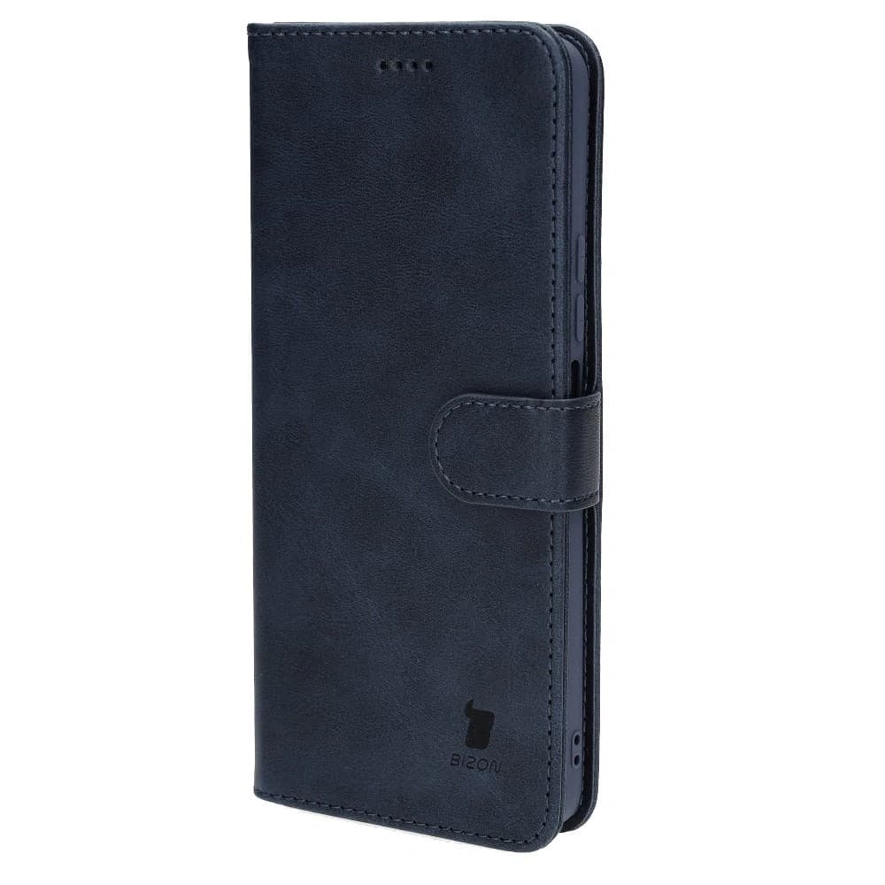 Etui Bizon Case Wallet do Xiaomi Poco F4 tmavě modré - 2