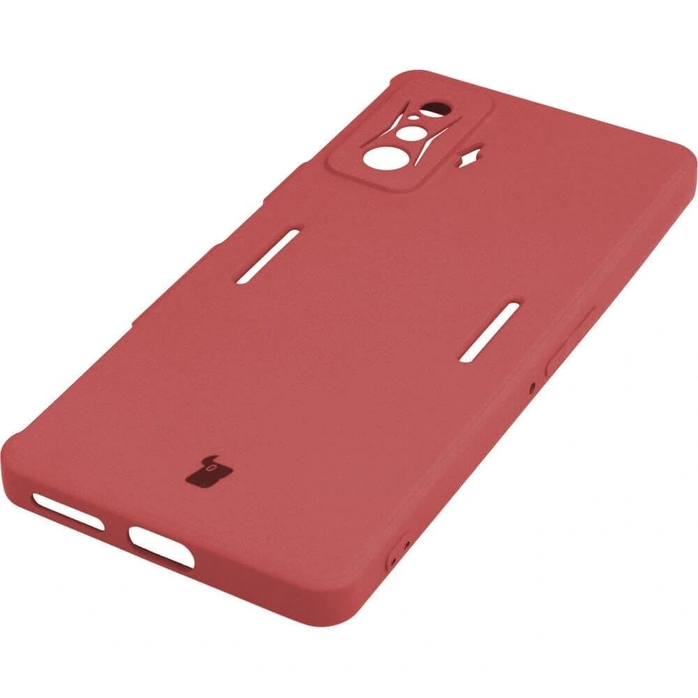 Etui Bizon Case Silicone do Xiaomi Poco F4 GT tmavě růžová - 2