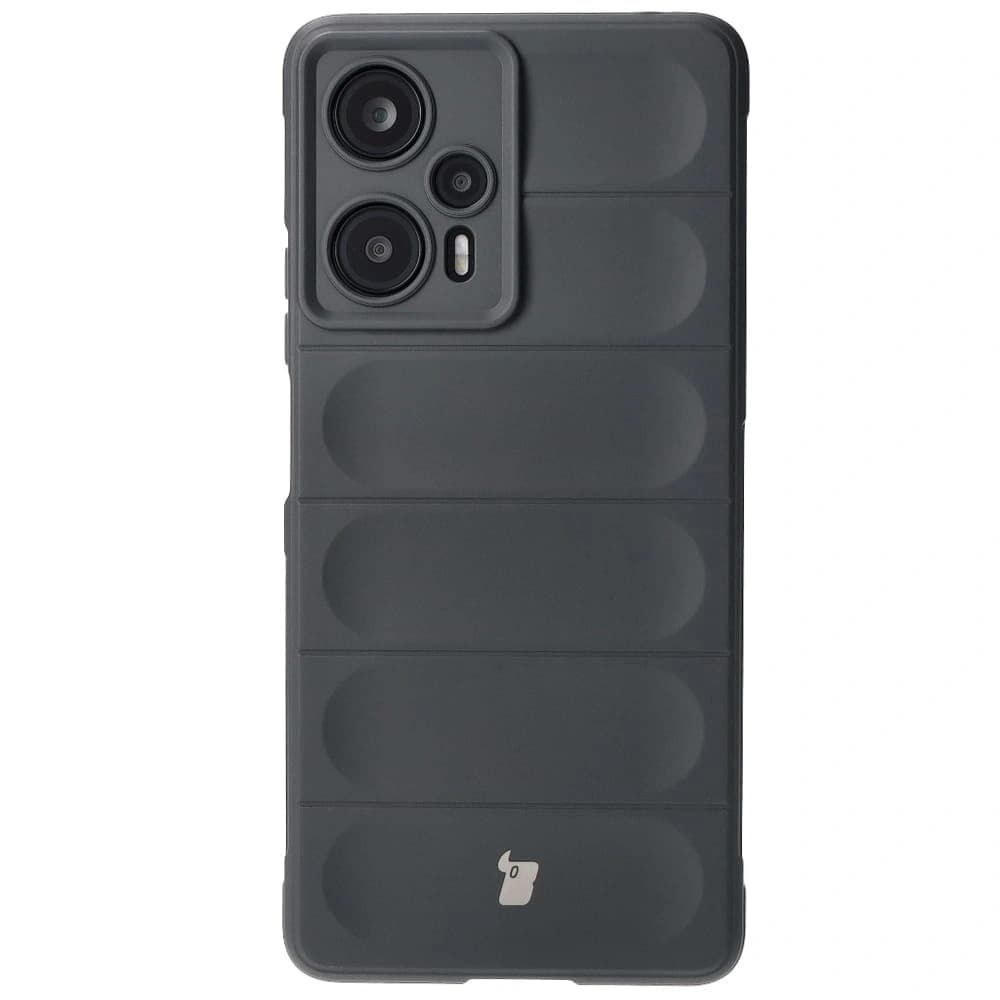 Pancerne etui Bizon Case Tur do Xiaomi Poco F5 šedé