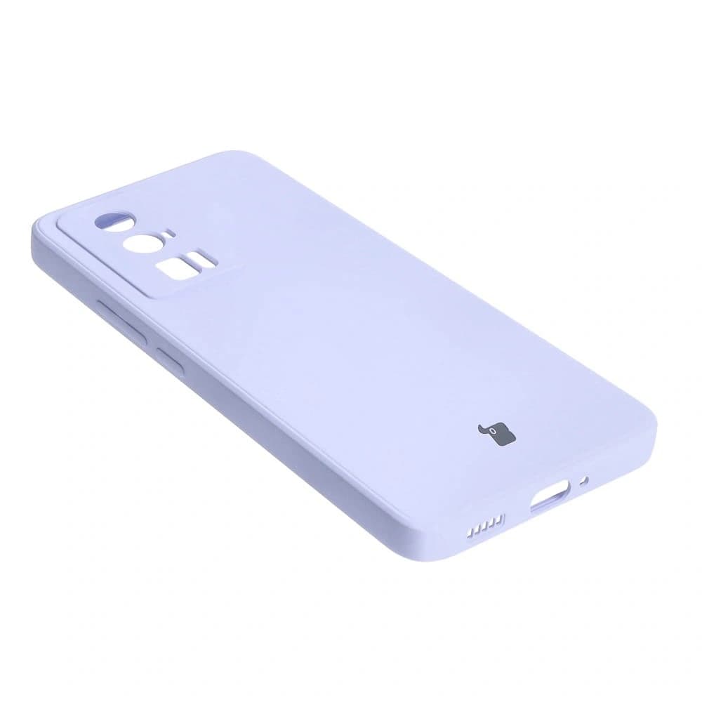 Caz de silicon Bizon Sq Xiaomi Poco F5 Pro violet deschis - 4
