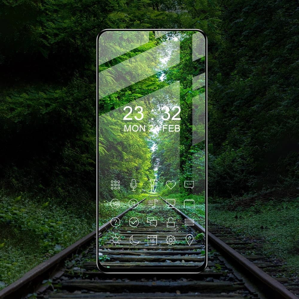 Bizon Glass Edge 2 Poco M5s fekete - 4