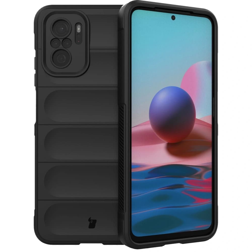 Bizon Case Tur Xiaomi Poco M5s / Xiaomi Redmi Note 10 / 10s fekete