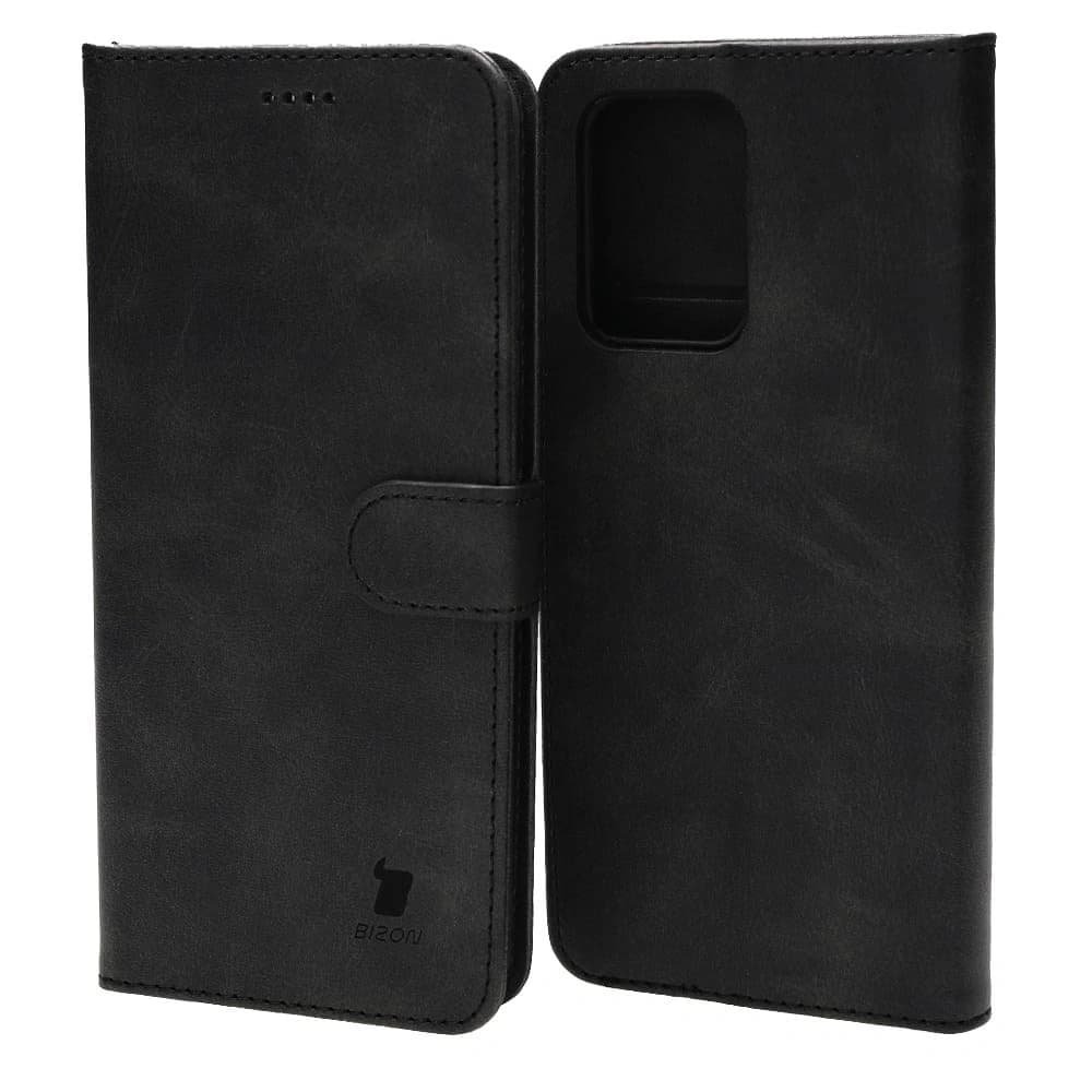 Etui Bizon Case Wallet do Xiaomi Poco X4 GT černé